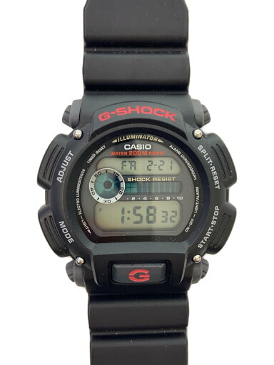 【中古】CASIO◆G-SHOCK/腕時計/デジタル/ラバー/BLK/BLK/DW-9052-1V【服飾雑貨他】 【中古】CASIO◆G-SHOCK/腕時計/デジタル/ラバー/BLK/BLK/DW-9052-1V【服飾雑貨他】