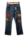 【中古】AFB/Patched Flare Denim Pants/XL/デニム/インディゴ【メンズウェア】