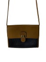 【中古】Christian Dior◆ハニカム柄/ショルダーバッグ/レザー/マルチカラー/総柄【バッグ】