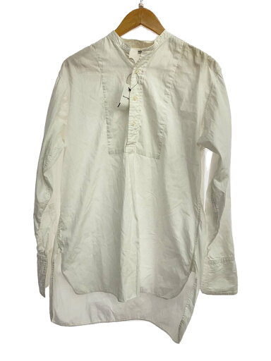 【中古】BRITISH MILITARY◆オフィサーシャツ/--/コットン/WHT/推定50s/RAF/SANFORIZED/汚れ有【メンズウェア】 【中古】BRITISH MILITARY◆オフィサーシャツ/--/コットン/WHT/推定50s/RAF/SANFORIZED/汚れ有【メンズウェア】