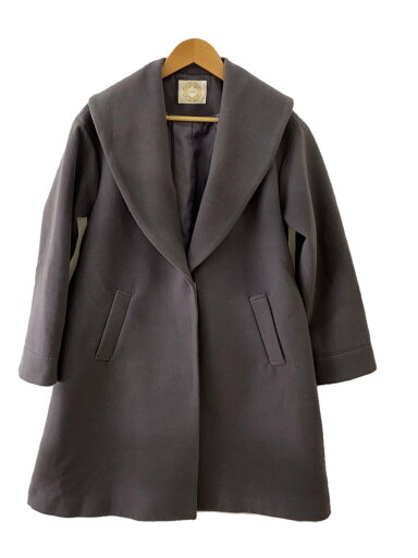 【中古】EDIT COLOGNE◆コート/S/ポリエステル/GRY/121-1253900【レディースウェア】 【中古】EDIT COLOGNE◆コート/S/ポリエステル/GRY/121-1253900【レディースウェア】