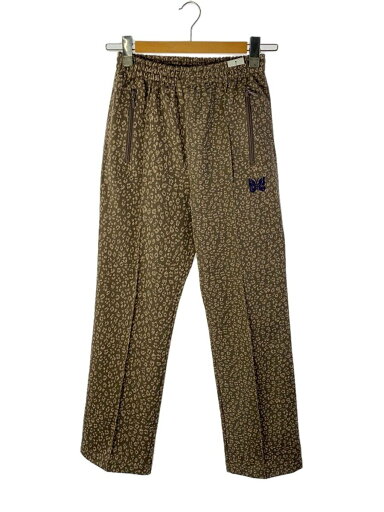 【中古】Needles◆トラックパンツ/ストレートパンツ/XS/ポリエステル/BRW/総柄/LQ407【レディースウェア】 【中古】Needles◆トラックパンツ/ストレートパンツ/XS/ポリエステル/BRW/総柄/LQ407【レディースウェア】