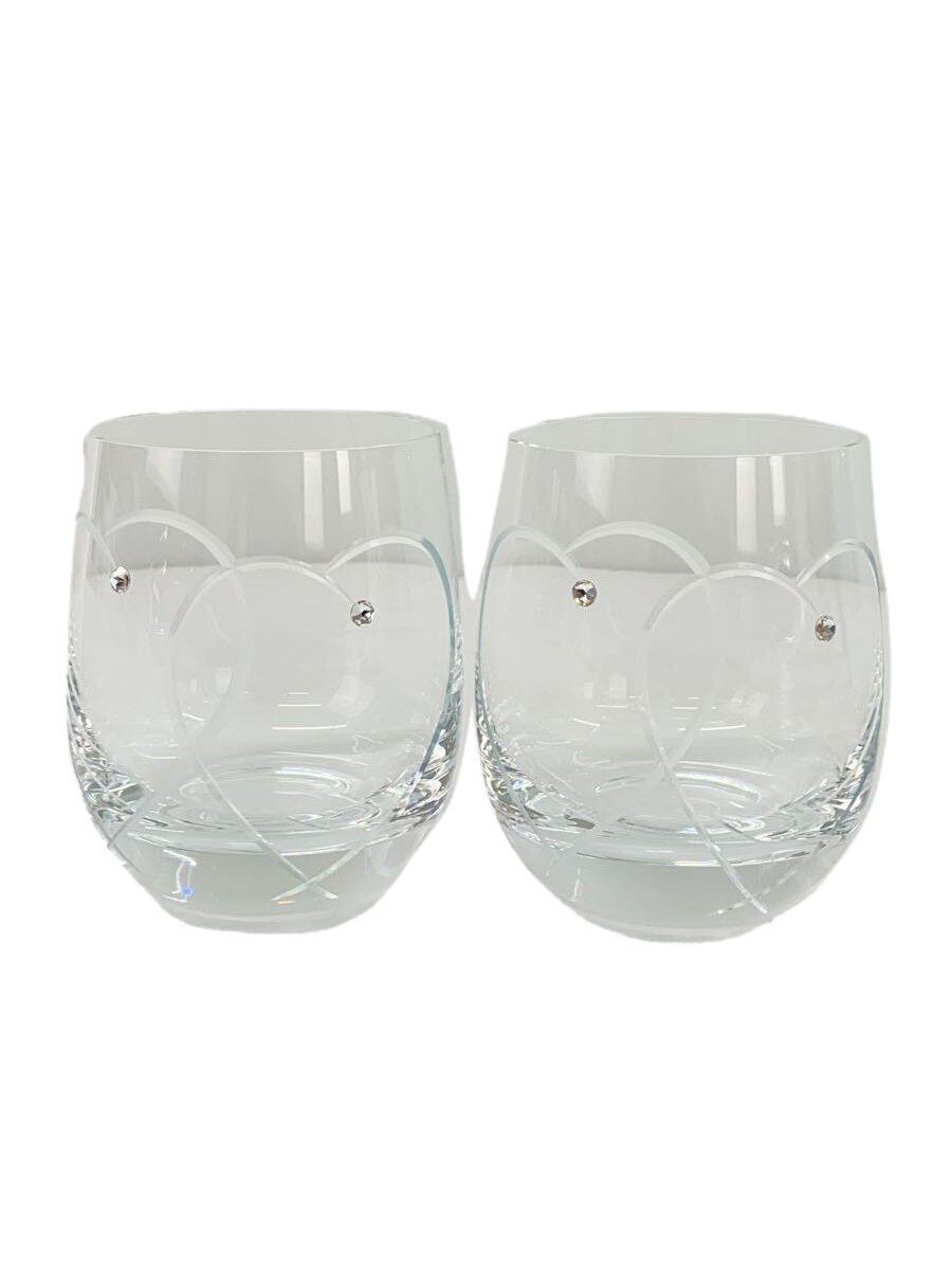 【中古】WEDGWOOD◆プロミシス トゥーハーツ タンブラーペア/グラス/2点セット/CLR//【キッチン用品】