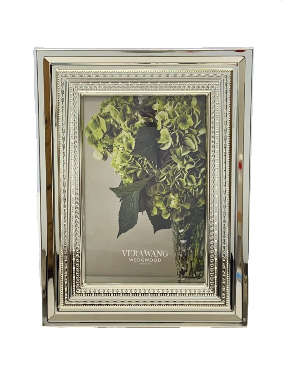 【中古】WEDGWOOD◆写真立て/VERAWANG【インテリア小物・日用雑貨】