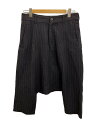【中古】COMME des GARCONS COMME des GARCONS◆ボトム/XS/ウール/ネイビー/ストライプ/RG-P010/サルエル/コムデギャ...