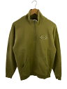 【中古】COACH◆リラックスドクォータージップスウェットシャツ/S/コットン/YLW/CK695【メンズウェア】