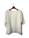 【中古】GALLARDAGALANTE◆ハーフジョーゼットコンビブラウス/FREE/ポリエステル/WHT/GGZ1011304A0007【レディースウェア】