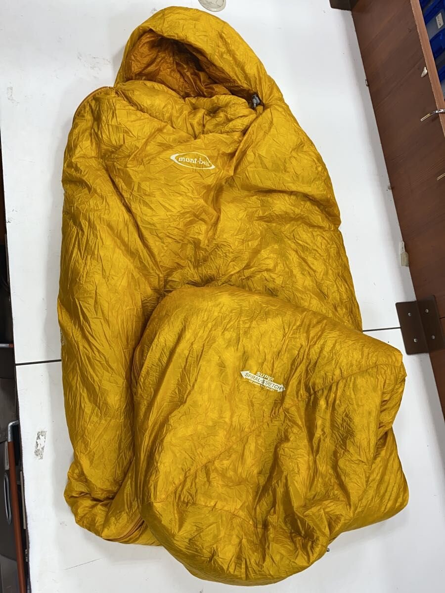 【中古】mont-bell◆シュラフ シームレス ダウンハガー800 #2 1121400/YLW【スポーツ】