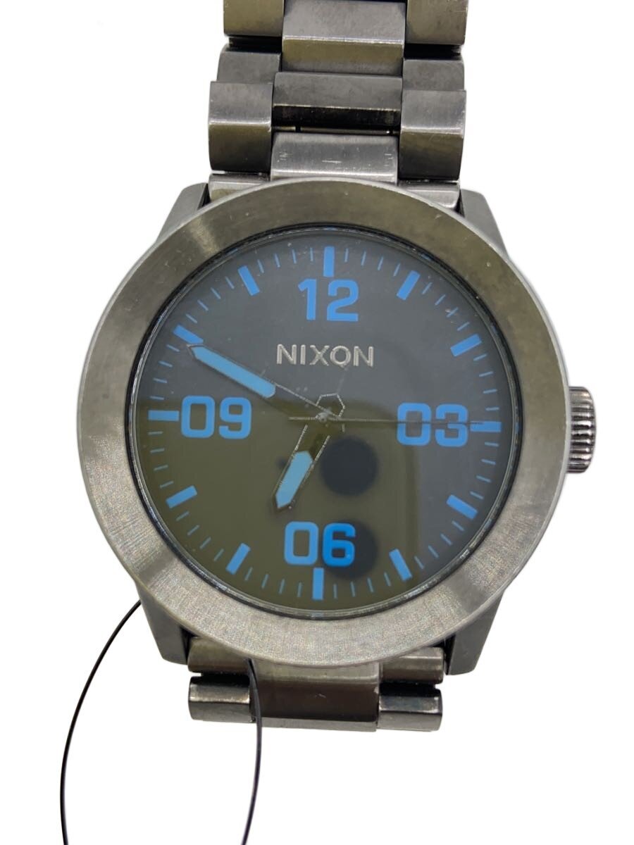 【ブランド】NIXON 【ブランドカナ】ニクソン 【型番】 【程度】B 【サイズ】 【メインカラー】ブラック 【素材・生地】ステンレス 【キーワード】　　　/ 2026/06/03 セカンドストリート高崎上中居店【4182】【中古】NIXON◆腕時計/アナログ/ステンレス ブランド NIXON 型番 カラー ブラック 柄 素材・生地 ステンレス>色・素材について サイズ >サイズ表示について 実寸（cm） 【腕時計】 ケース縦：4.1 / ケース横：4.5 / 文字盤縦：3.3 / 文字盤横：3.3 / ケースの厚さ：1 / バンド幅：2.5 / 手首周り：16 【その他】 その他サイズ：/ 商品は　セカンドストリート高崎上中居店の店頭にて販売しております。商品に関するお問合わせは、お電話(TEL:027-310-3801)にて、問合わせ番号：2341824573256をお伝えください。 配送方法やお支払い方法に関するお問い合わせは、サポートセンターまでご連絡をお願いします。 ※お電話の対応は営業時間内のみとなります。お問い合わせフォームでお問い合わせの際はご注文番号をご記入下さい この商品に関する出品店舗からのコメント こちらの商品は、本体のみでの販売です。