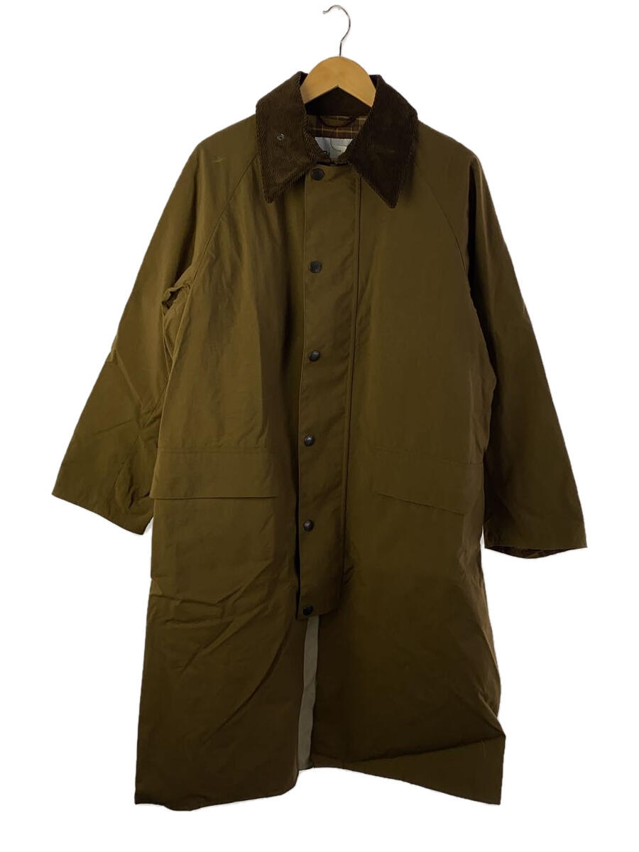 Barbour◆20AW/OS BURGHLEY-MU-TECH/コート/36/ナイロン/BRW/2002279