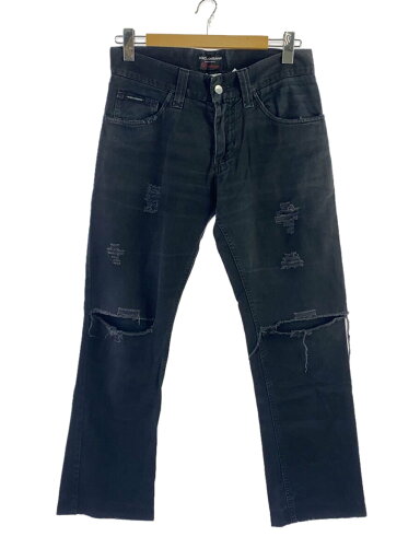 【中古】DOLCE&GABBANA◆ボトム/46/デニム/GRY/VDP72//【メンズウェア】 【中古】DOLCE&GABBANA◆ボトム/46/デニム/GRY/VDP72//【メンズウェア】