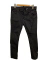 【中古】DSQUARED2◆ボトム/48/コットン/BLK/s74lb0499 s39781【メンズウェア】(4)