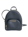 【中古】MICHAEL KORS◆JAYCEE/リュック/レザー/BLK/無地/35T2G8TB1L【バッグ】