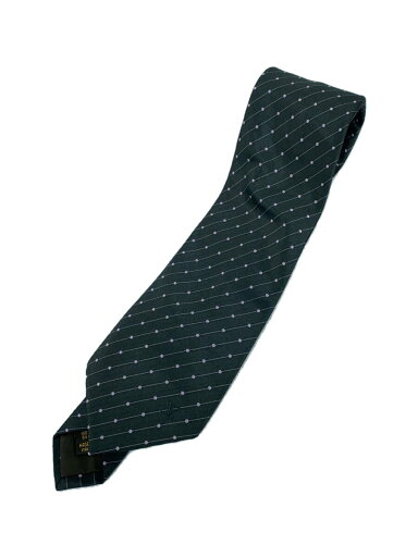 【中古】LOUIS VUITTON◆ネクタイ/シルク/グレー/総柄/メンズ【服飾雑貨他】 【中古】LOUIS VUITTON◆ネクタイ/シルク/グレー/総柄/メンズ【服飾雑貨他】