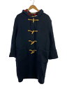 【中古】MONTGOMERY◆ダッフルコート/38/ウール/ネイビー【メンズウェア】(4)