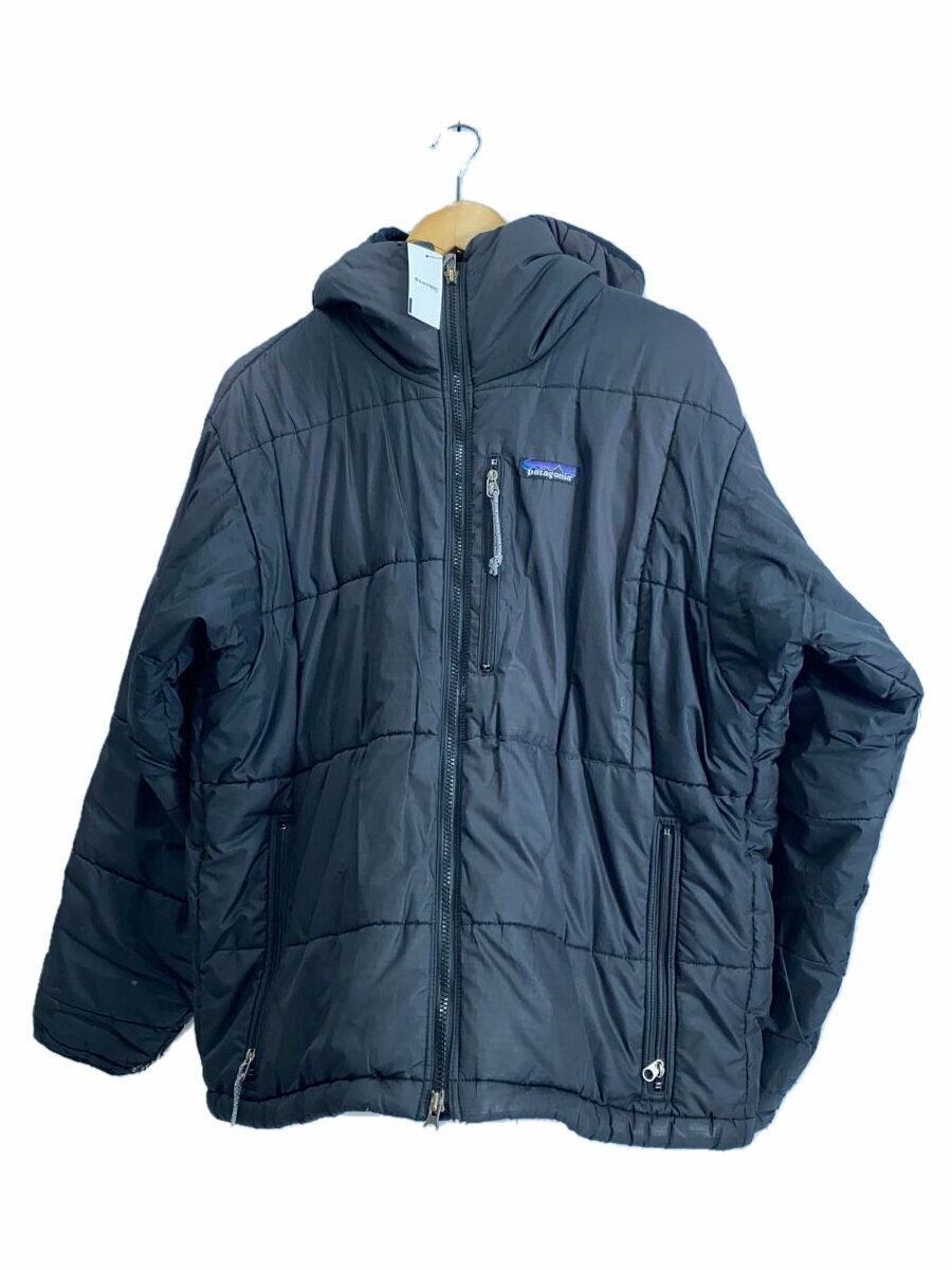 【中古】patagonia◆DAS PARKA/ポリエステル/BLK/無地/84098F01/01年製/破れ有【メンズウェア】