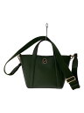 【中古】MICHAEL KORS◆トートバッグ/レザー/GRN/無地/ce-2303/30f3g8ft5l【バッグ】