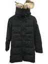 【中古】CANADA GOOSE◆Mackenzie Parka/ダウンコート/S/ナイロン/ブラック/2302JL【レディースウェア】