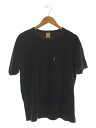 【中古】COOTIE◆Tシャツ/XL/コットン/BLK//【メンズウェア】