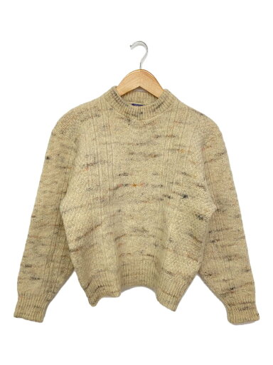 【中古】PENDLETON◆70s/ニット/セーター/L/ウール/ベージュ【メンズウェア】 【中古】PENDLETON◆70s/ニット/セーター/L/ウール/ベージュ【メンズウェア】