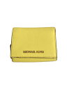 【中古】MICHAEL KORS◆3つ折り財布/レザー/YLW/レディース/GM-2010【服飾雑貨他】(4)