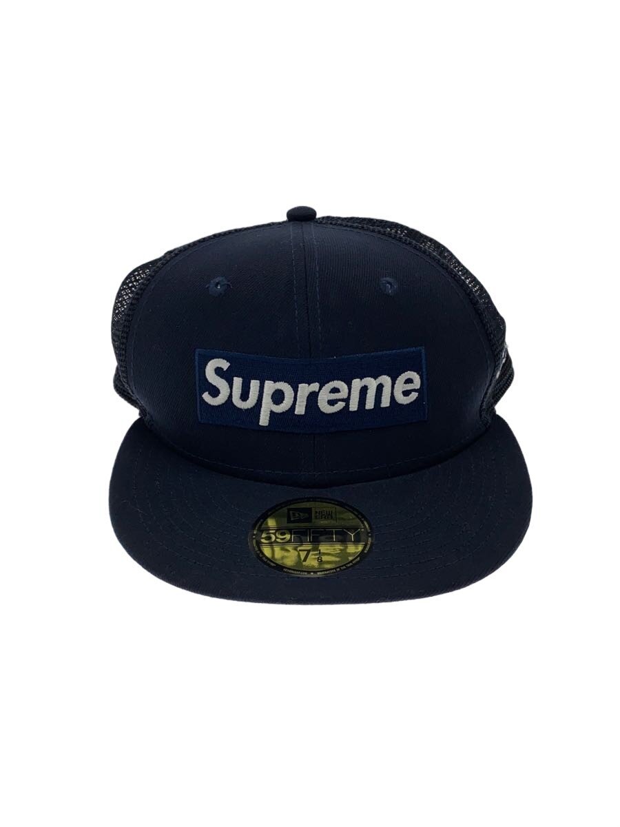 Supreme◆23SS/BOX LOGO MESH BACK CAP/NVY/キャップ/7 1/8//