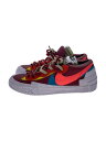 【中古】NIKE◆SACAI X KAWS X BLAZER LOW_SACAI X KAWS ブレーザー LOW/26.5cm/BR【シューズ】(4)