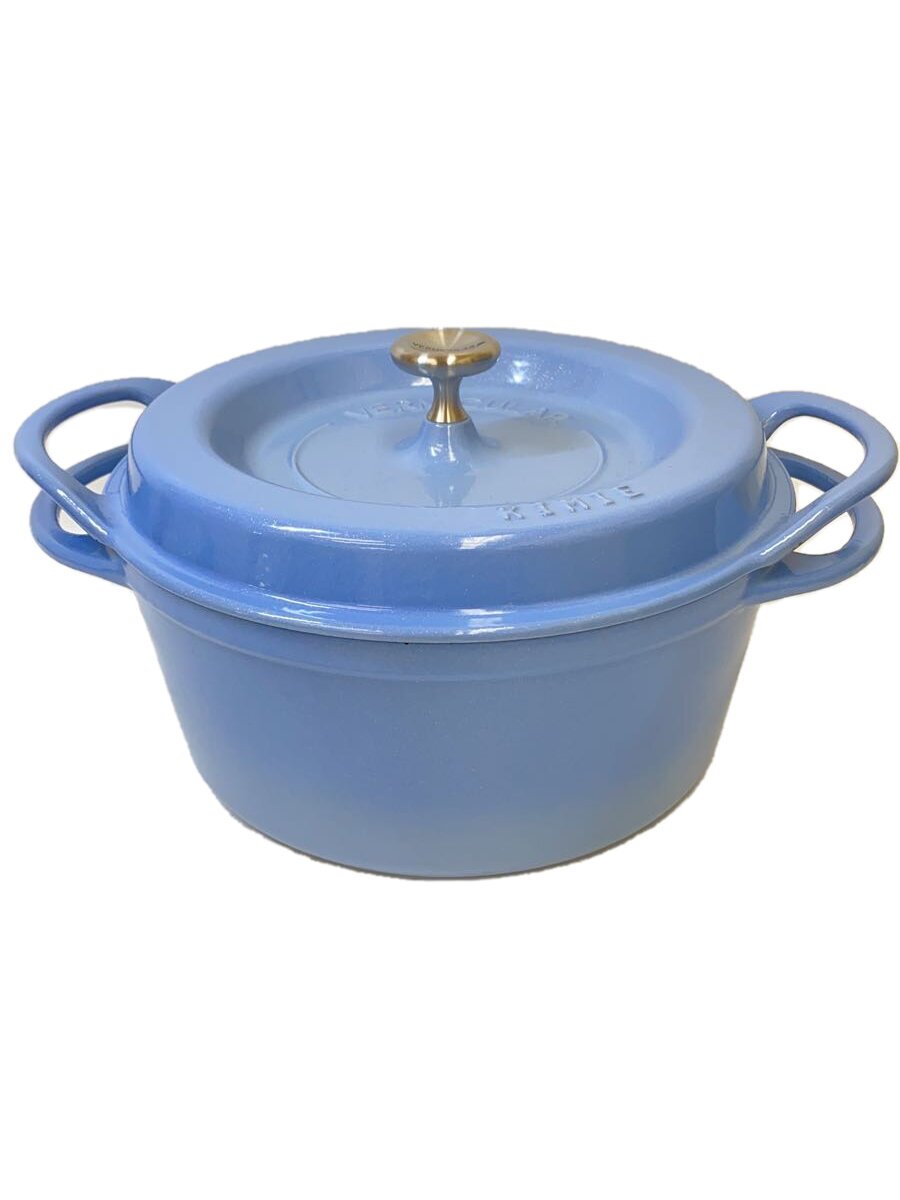 【中古】Vermicular◆鍋/サイズ:22cm/BLU【キッチン用品】