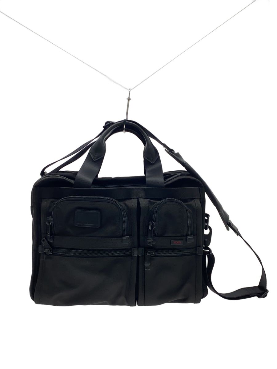 未使用級✨TUMIビジネスバッグ 2層 2way 26141DH ネームタグ 黒 バッグ 【良品】TUMI トゥミ 26141DH ビジネスバッグ 2way 黒 A4可