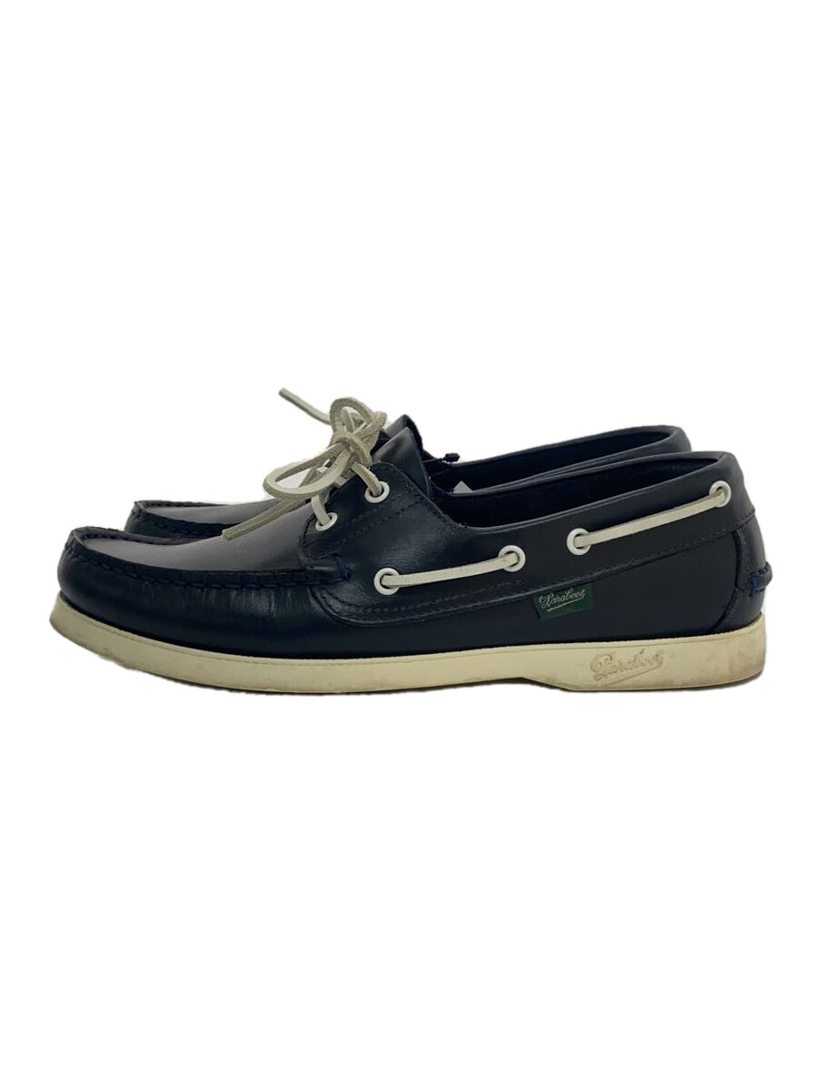 Deck Shoes - 【中古】Paraboot◆BARTH/デッキシューズ/UK6.5/MARINE/WS-HH008//【シューズ】