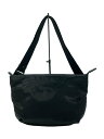 【中古】PELLE BORSA◆ショルダーバッグ/BLK/無地【バッグ】