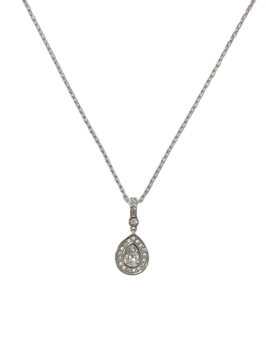 【中古】Swarovski◆ネックレス/--/スワロフスキー/SLV/トップ有/レディース【服飾雑貨他】