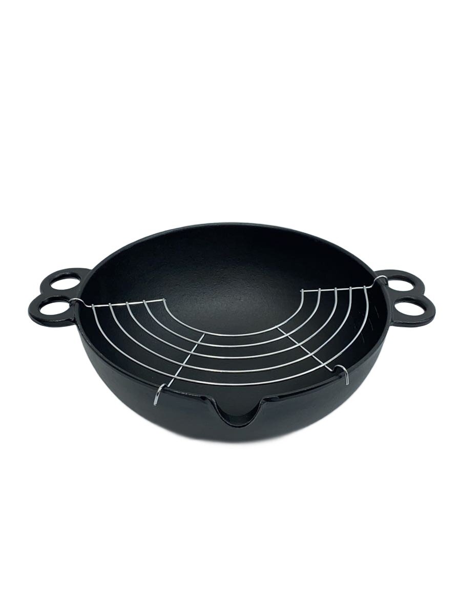 【中古】南部鉄器◆鍋/サイズ:24cm/BLK//【キッチン用品】