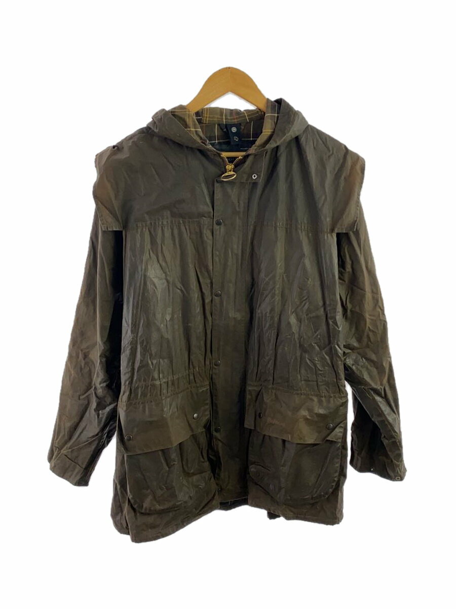 【中古】Barbour◆ジャケット/38/コットン/BRW/無地/mwx0011sg31【メンズウェア】
