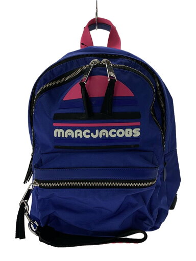 【中古】MARC JACOBS◆リュック/ナイロン/BLU/m0014034 454【バッグ】 【中古】MARC JACOBS◆リュック/ナイロン/BLU/m0014034 454【バッグ】