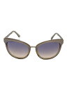 【中古】TOM FORD◆サングラス/プラスチック/BEG/GRY/メ...(4)