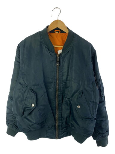 【中古】MA-1/--/ナイロン/NVY/MIL J7279【メンズウェア】 【中古】MA-1/--/ナイロン/NVY/MIL J7279【メンズウェア】