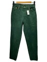 【中古】Levi’s◆ボトム/M/コットン/GRN/17550-0238【メンズウェア】
