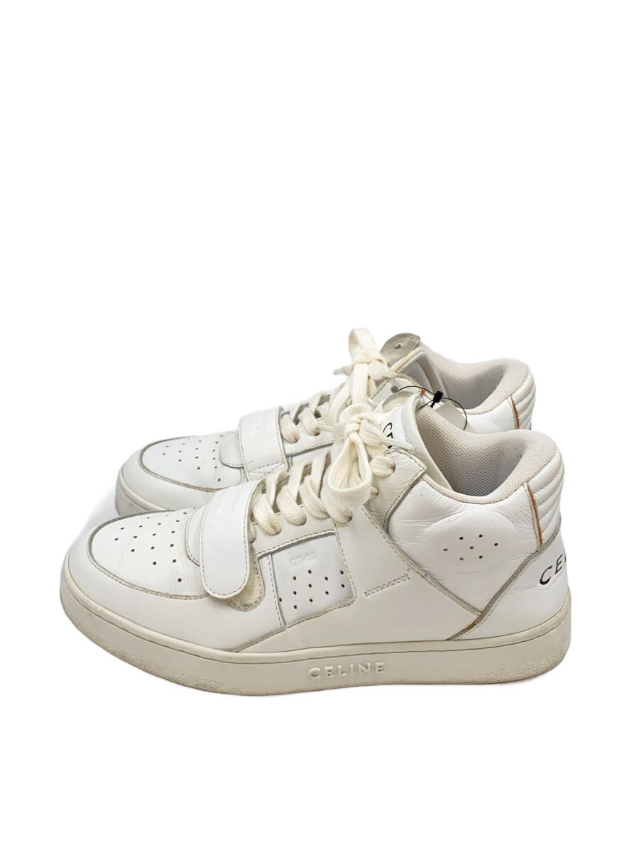 CELINE◆ハイカットスニーカー/36/WHT/CT-02//
