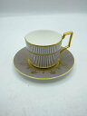 【中古】WEDGWOOD◆アンセミオングレイ・ティーカップ&ソーサー/GRY/1054396//【キッチン用品】