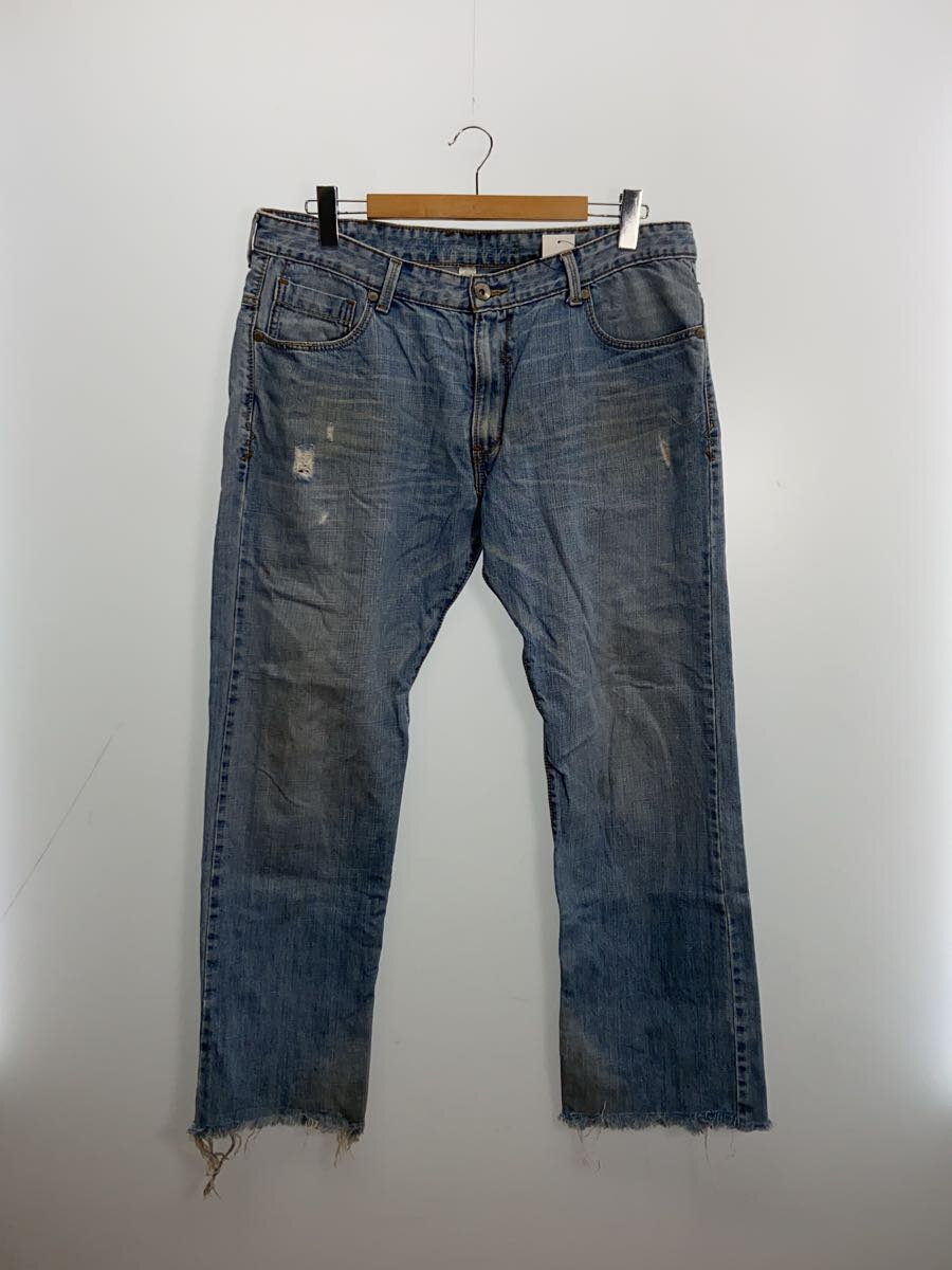 【中古】Levi’s◆ボトム/38/コットン/BLU/無地/シルバータブ【メンズウェア】