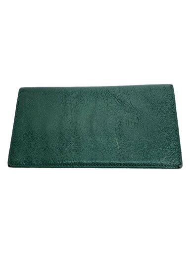 【中古】IL BISONTE◆LONG WALLET/5472301340/長財布/レザー/GRN/メンズ【服飾雑貨他】 【中古】IL BISONTE◆LONG WALLET/5472301340/長財布/レザー/GRN/メンズ【服飾雑貨他】