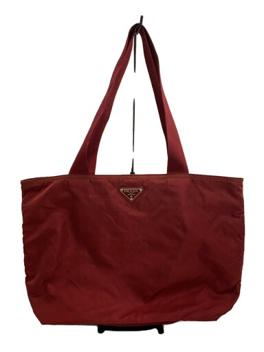【中古】PRADA◆トートバッグ/ナイロン/RED【バッグ】 【中古】PRADA◆トートバッグ/ナイロン/RED【バッグ】