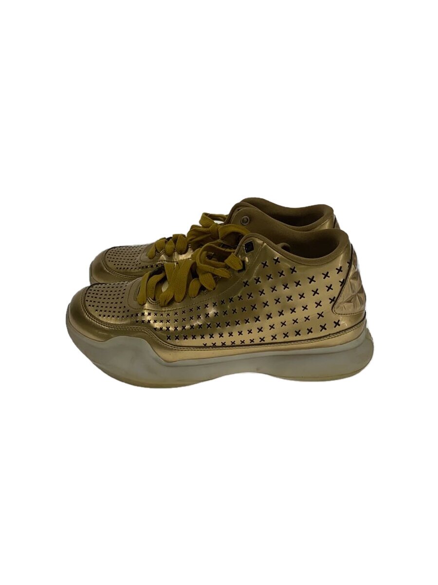 NIKE◆KOBE X MID EXT/コービーミッド/ゴールド/802366-700/27.5cm/GLD//