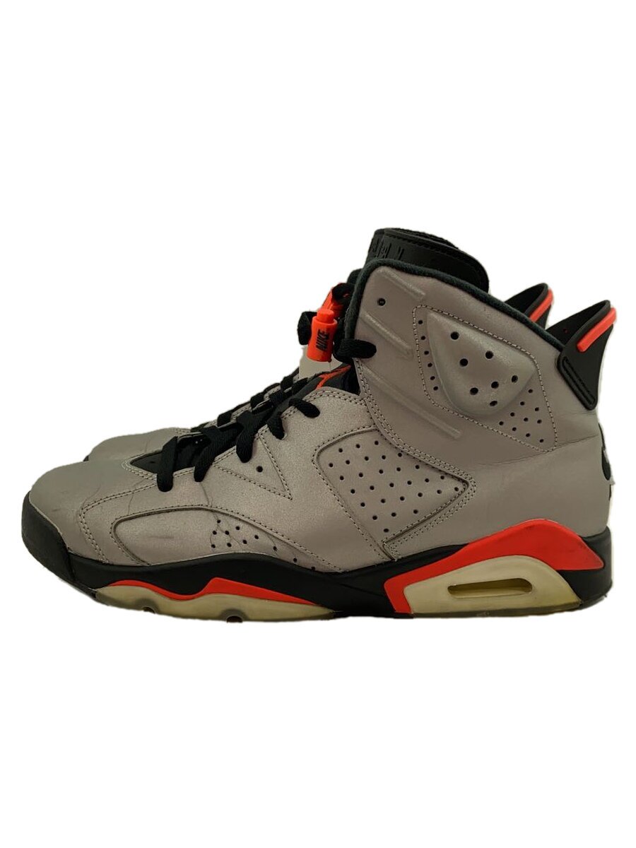 NIKE◆AIR JORDAN 6 RETRO SP/エアジョーダンレトロスペシャル/シルバー/CI4072-001/28