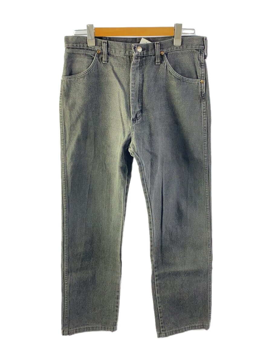 【中古】WRANGLER◆80s/先染め/デニムパンツ/USA製/34/BLK/13MWZPB【メンズウェア】