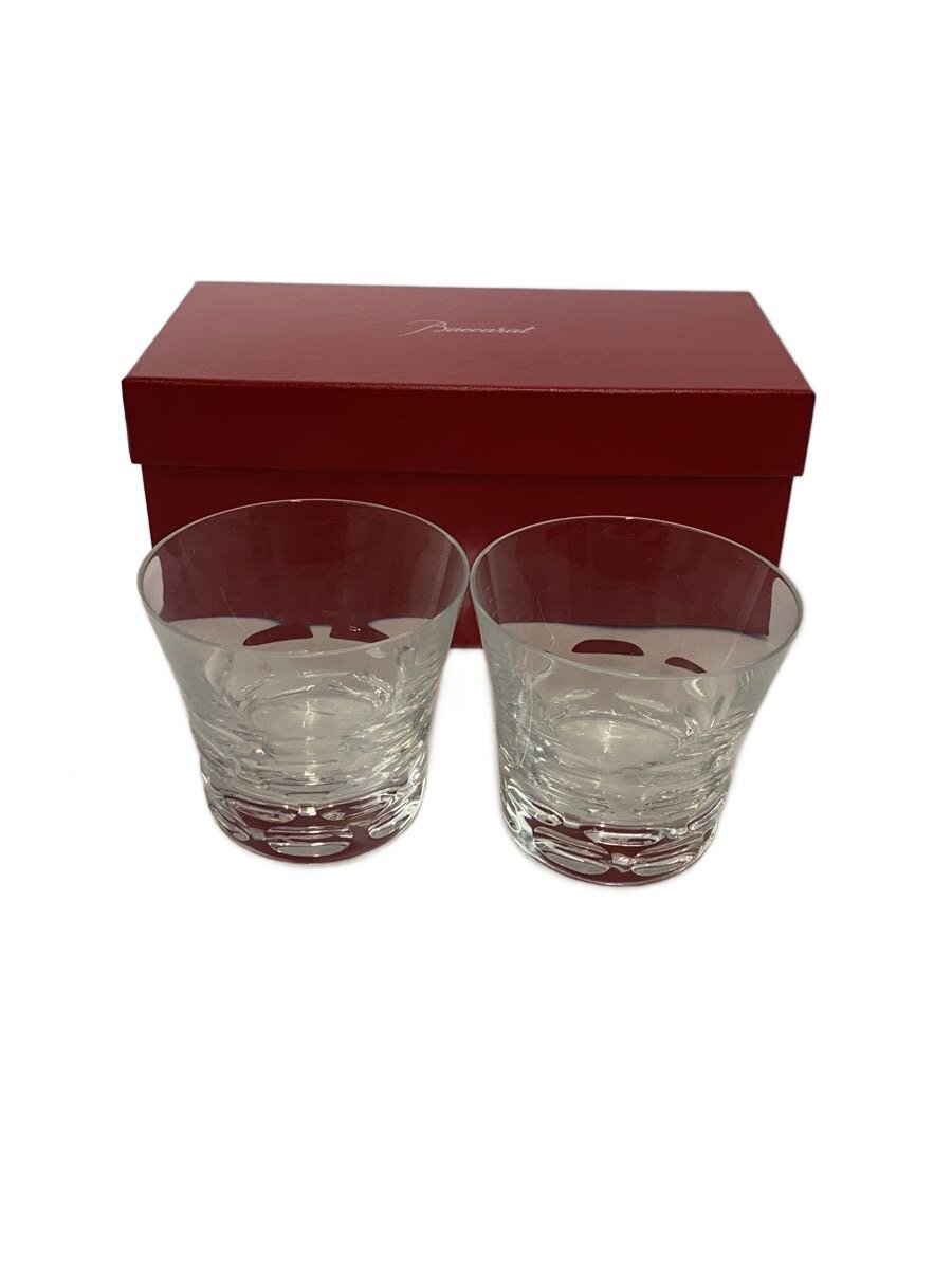 【中古】Baccarat◆グラス/2点セット/CLR/2017刻印【キッチン用品】