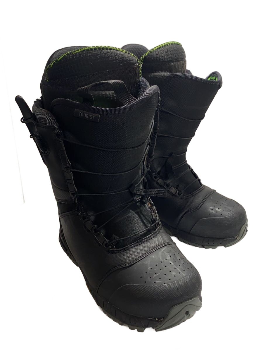 【中古】BURTON◆スノーボードブーツ/27.5cm/クイックレーシング/BLK【スポーツ】