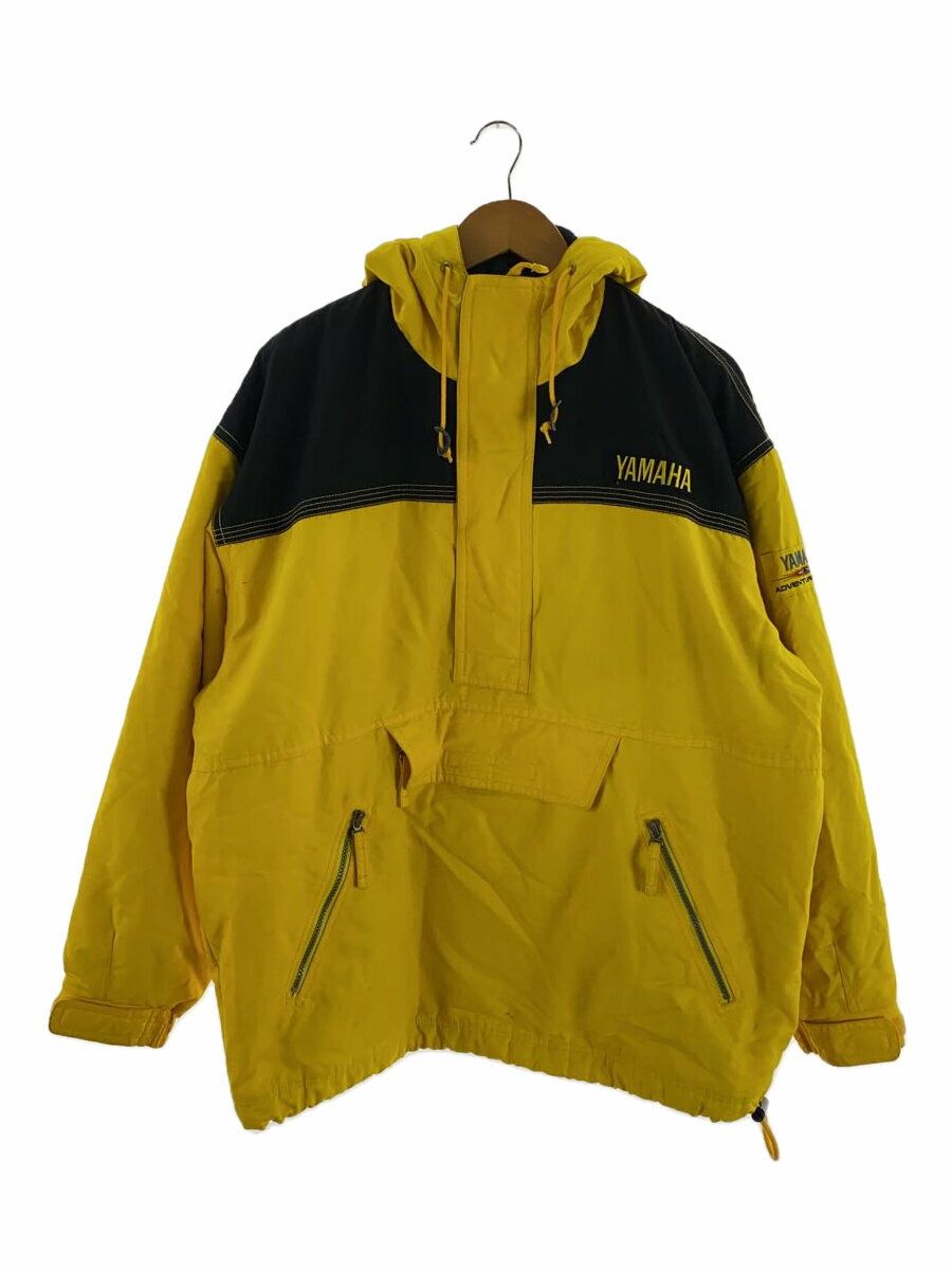 【中古】YAMAHA◆ジャケット/L/ポリエステル/YLW//【メンズウェア】
