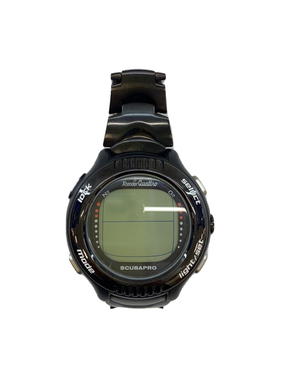 SCUBA PRO◆腕時計/--/ステンレス/BLK/BLK/xtender v3